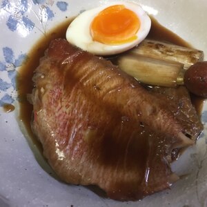 南高梅でさっぱり！赤魚の煮つけ